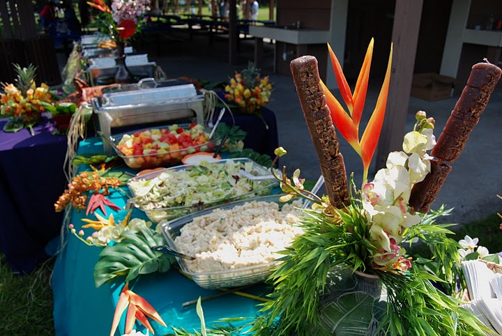 Catering setup