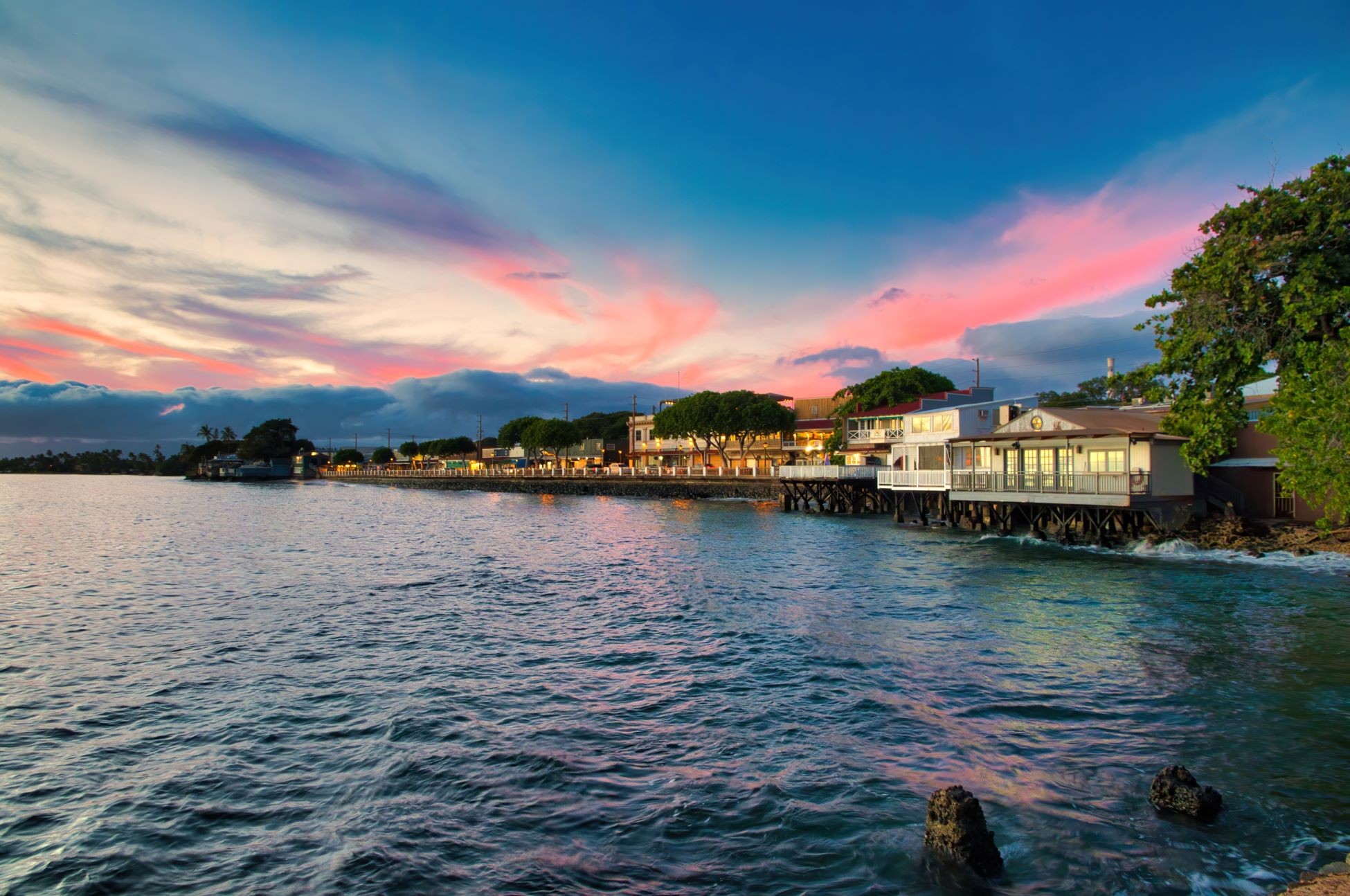 Lahaina from the ocean